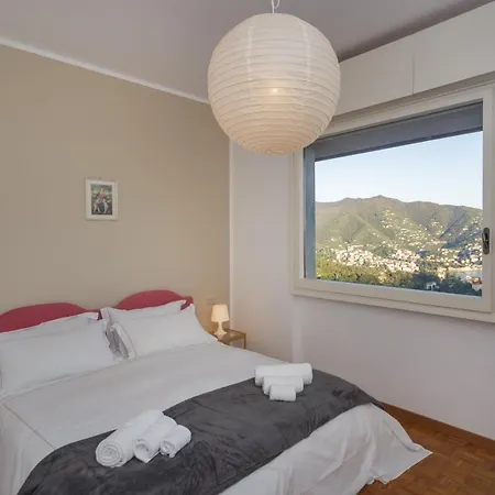 Lejlighed Casa Linda Vista Da Sogno, Piscina E Tennis Rapallo
