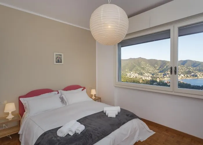 Apartmán Casa Linda Vista Da Sogno, Piscina E Tennis Rapallo