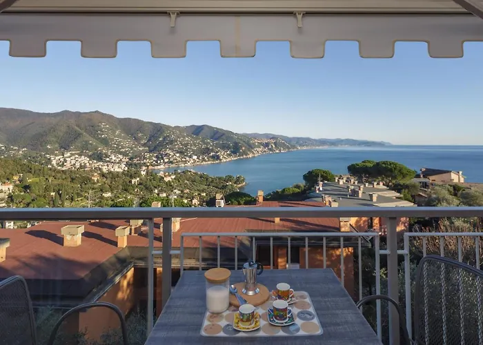 Apartmán Casa Linda Vista Da Sogno, Piscina E Tennis Rapallo